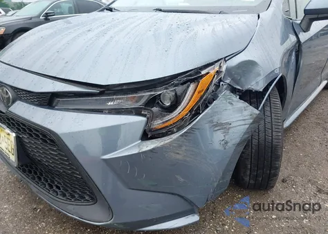 2021 Toyota Corolla Le из США, поврежденный, VIN 5YFEPMAE4MP236066